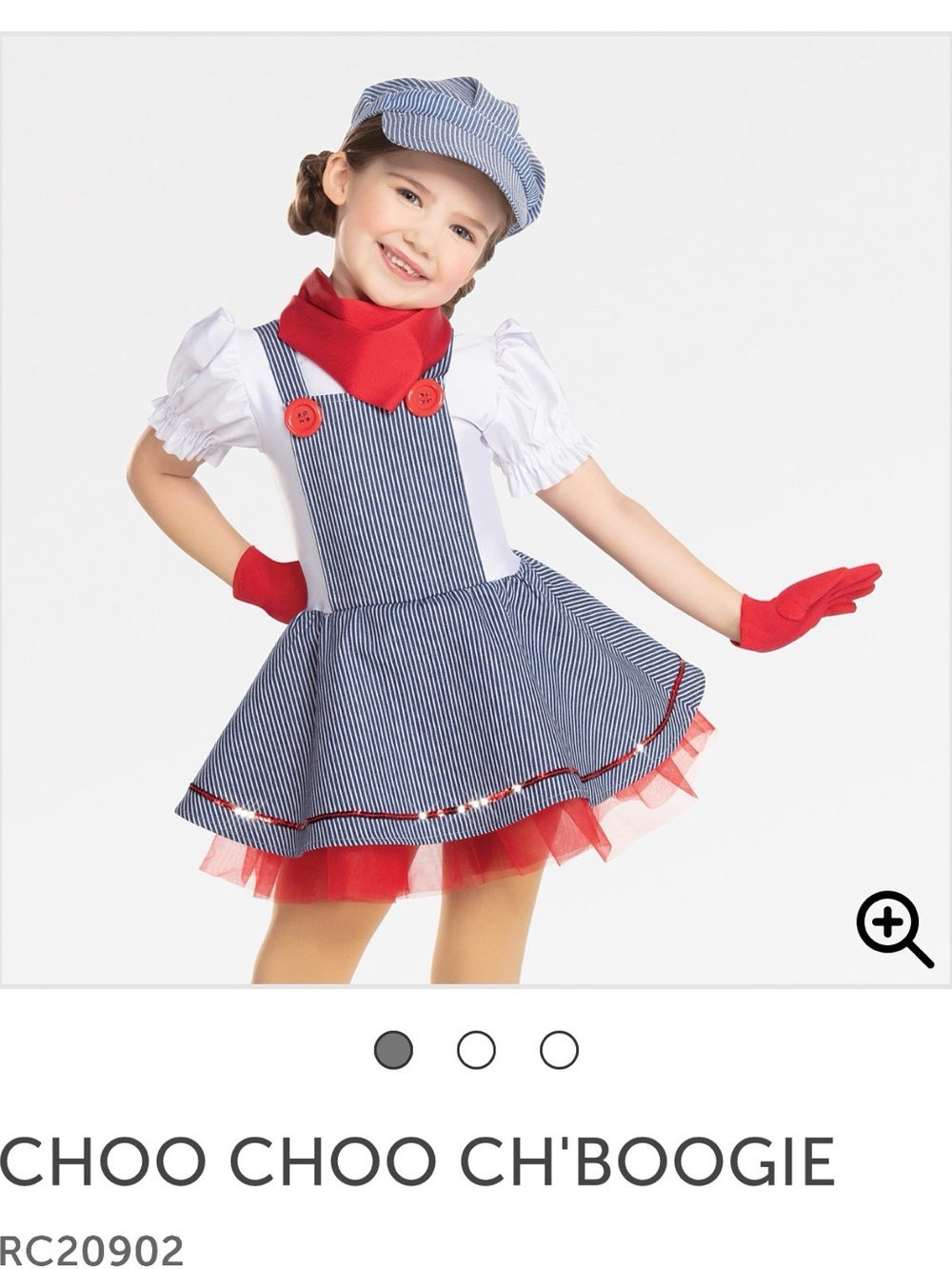 NEW! Revolution Dancewear Choo Choo Ch’Boogie kids dance costume